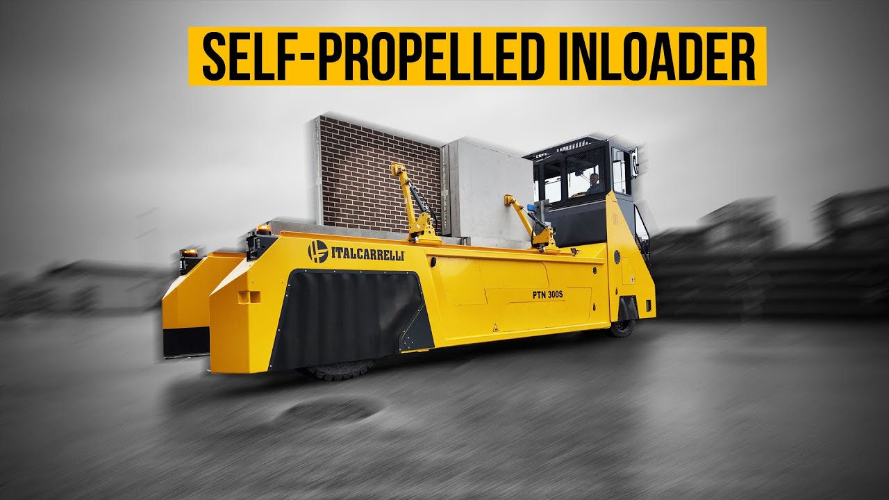 How to Move 30 Tons with Ease | Italcarrelli PTN300S Self-Propelled Inloader