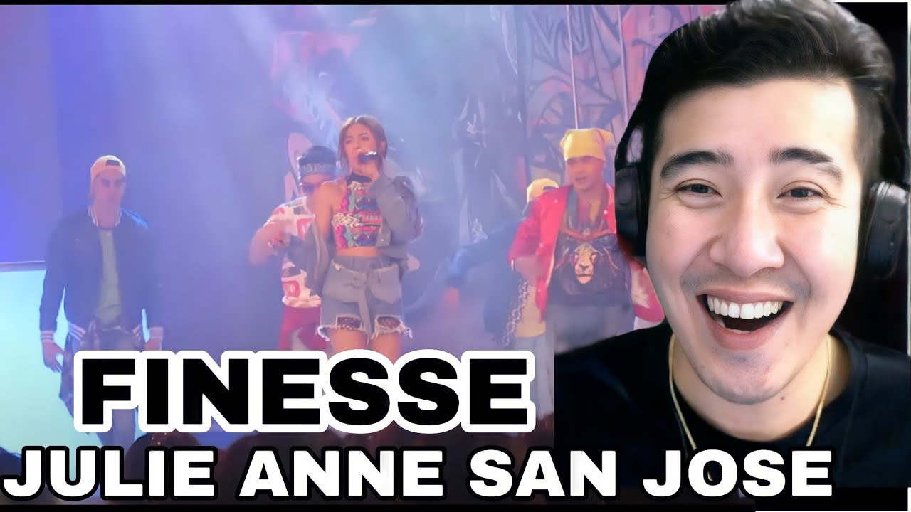 [REACTION] Julie Anne San Jose - Finesse (fancam)