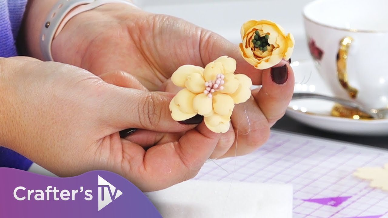 How to create bubble flower and cup flower effects with the Flower Forming Foam