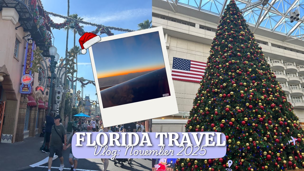 FLORIDA Day 9! ✈️ Travel Home Day | Everglazed Donuts, Hollywood Studios & Overweight Cases 🧳💙
