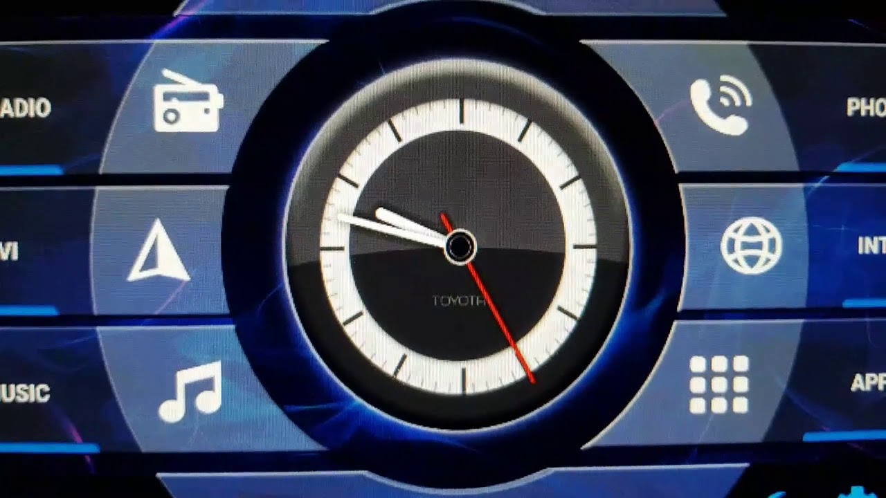 Toyota CHR - MirrorLink - Dashboard