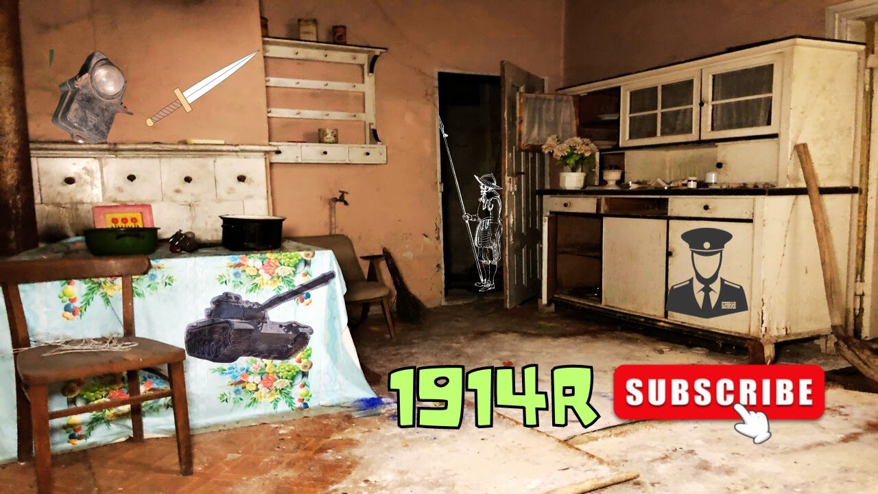 Porzucony przedwojenny dom z nienaruszonym wyposażeniem !!! #dc #urbex #opuszczonedomy #opuszczone
