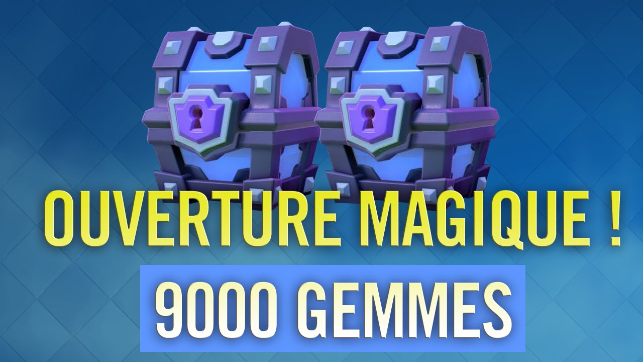 CLASH ROYALE | MAXI OUVERTURE DE COFFRES + LEGENDAIRE !!!