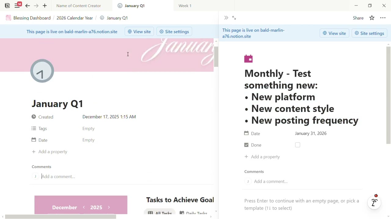 How to Use the 2026 Social Media Manager Planner (Notion Walkthrough)