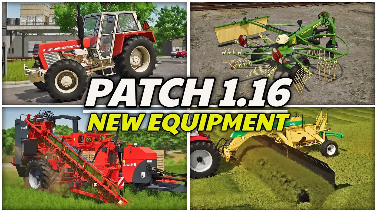 All New Equipment in Patch 1.16 (Full Breakdown) | Farming Simulator 25