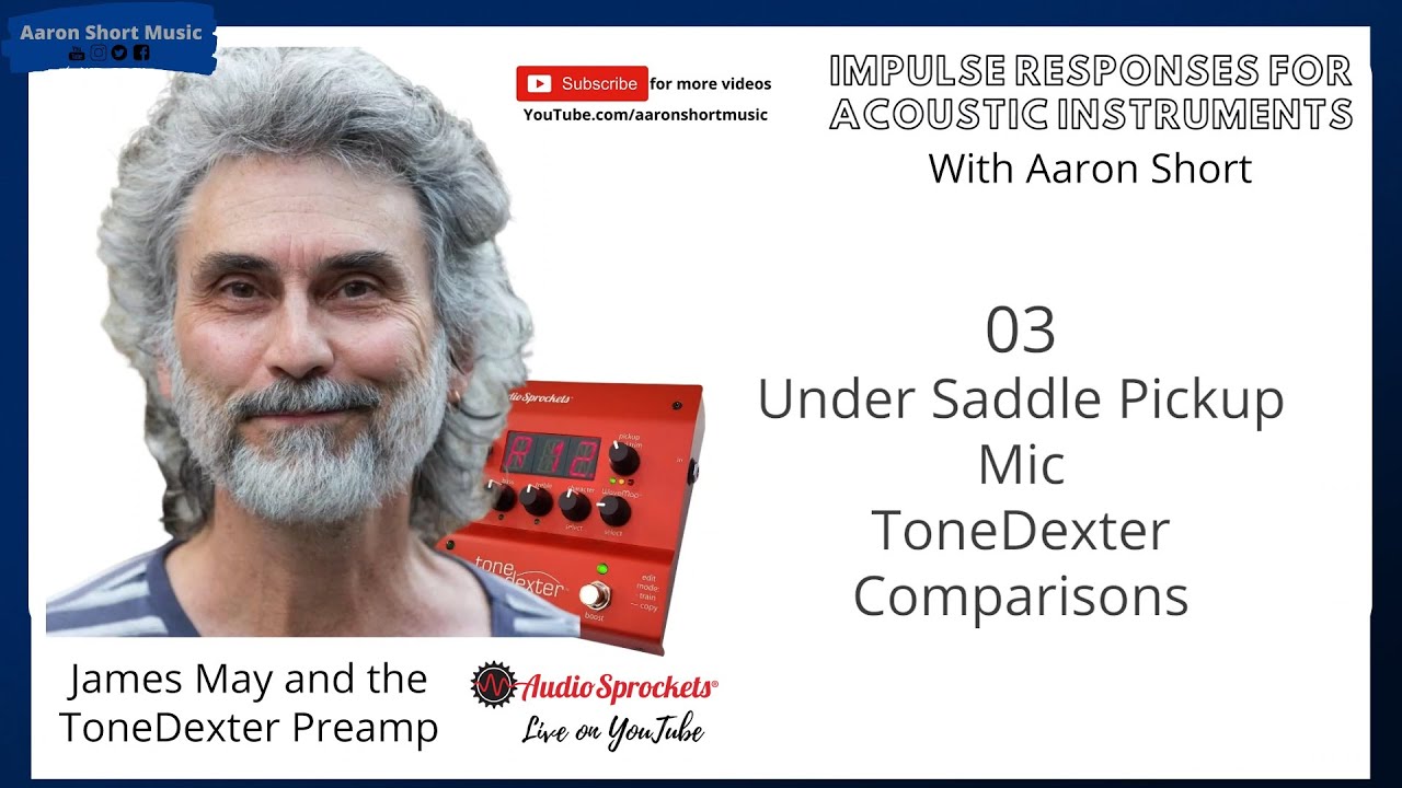 03 of 19 Comparisons between the Sound of Under Saddle Pickups, Mic and ToneDexter