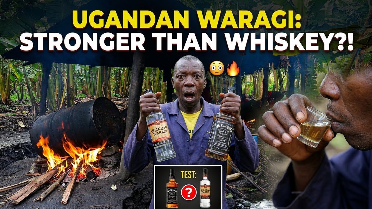  How Ugandan Waragi Is Made… STRONGER Than Whiskey?! 😳🔥