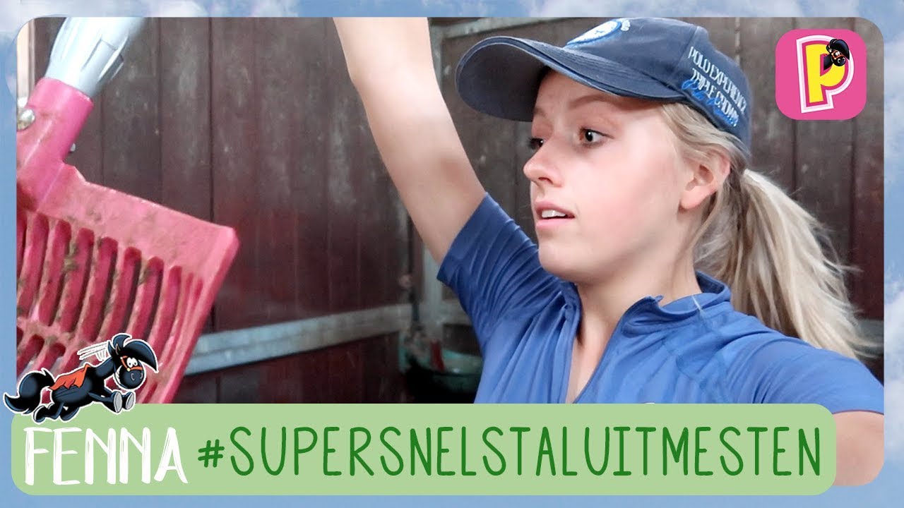 Super snel de stal uitmesten! | Fenna | PennyTV