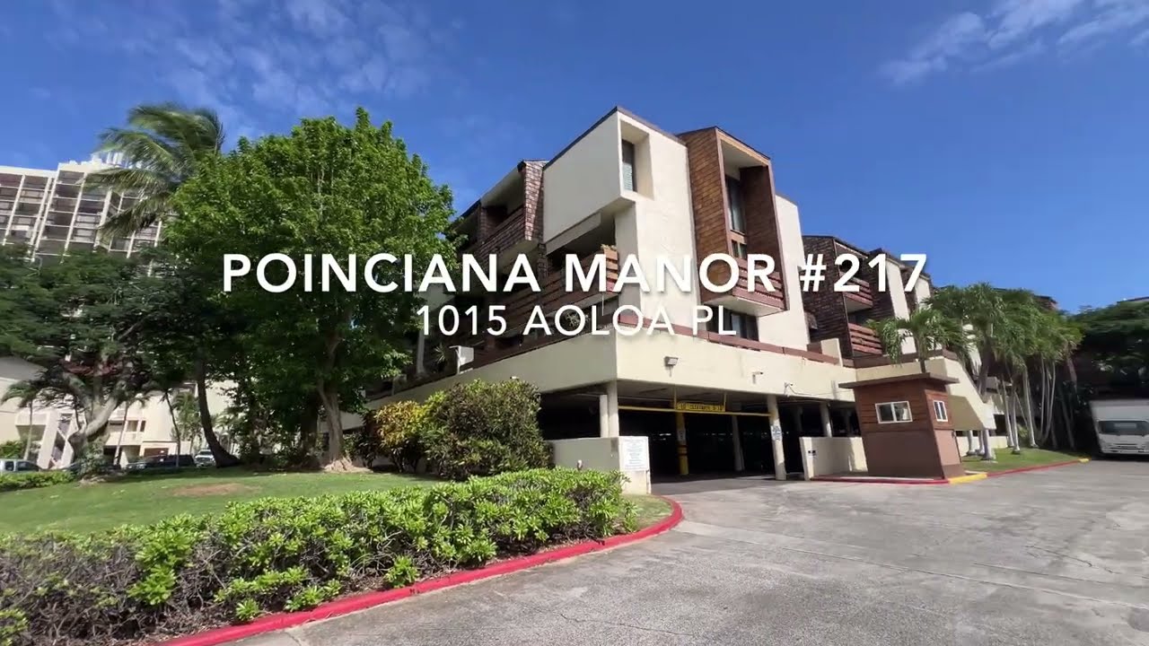 Poinciana Manor # 217 | 2 bed, 2 bath, 2 parking | $720,000 FS
