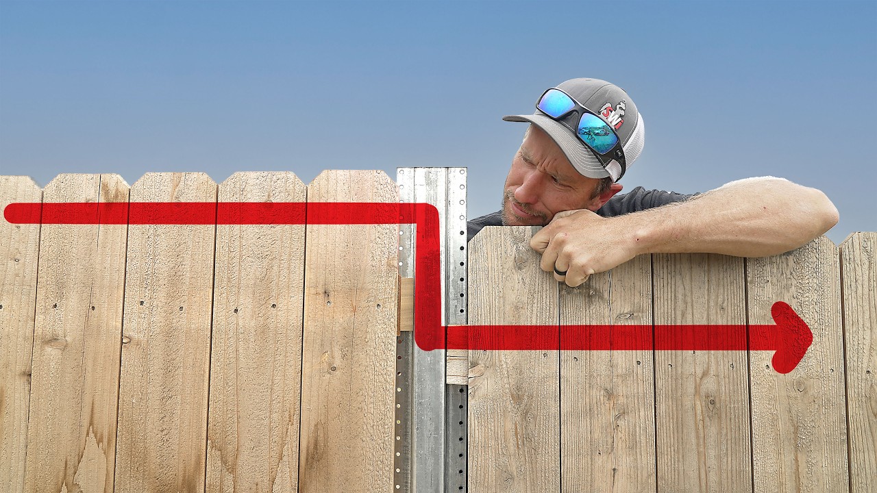 How To Fence On Uneven Ground (Flat vs Stepped vs Sloped)