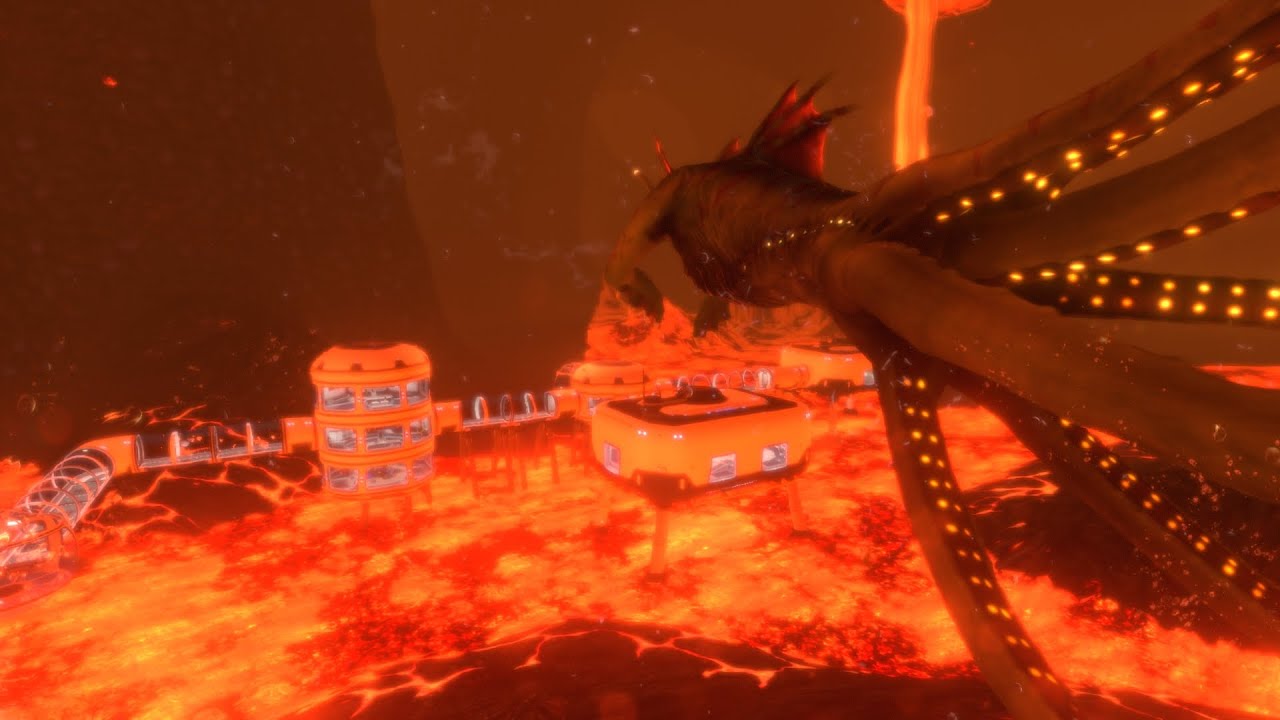 Subnautica - Lava Zone Base With Swimming Pool