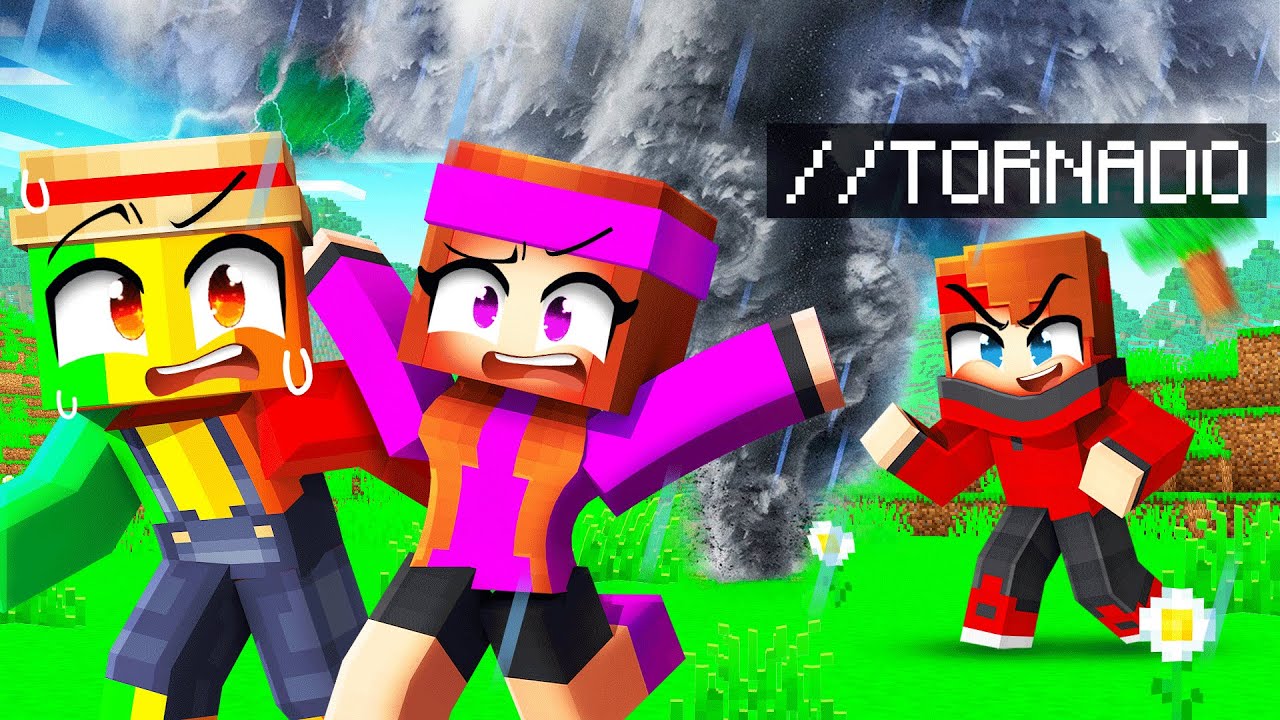 ТРОЛЛИНГУЮ ДРУЗЕЙ СТИХИЙНЫМИ БЕДСТВИЯМИ в Minecraft!
