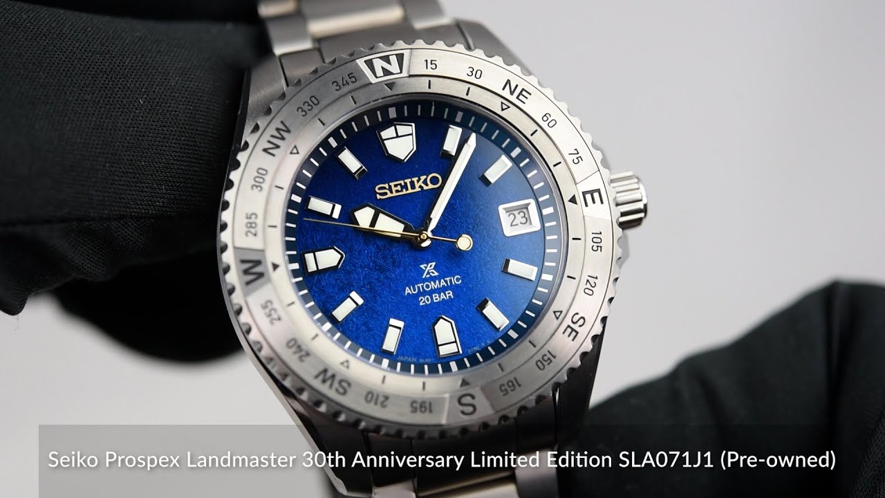 Seiko Prospex Landmaster 30th Anniversary Limited Edition SLA071J1 (Pre-owned)