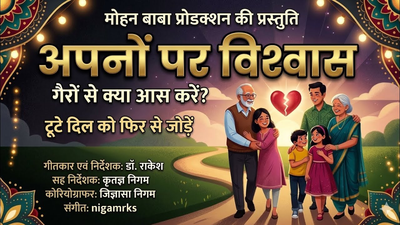 अपनों पर विश्वास करें 