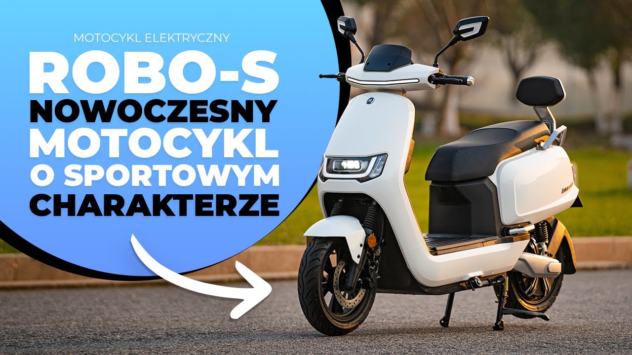Robo-S Nowoczesny Skuter o Sportowym Charakterze