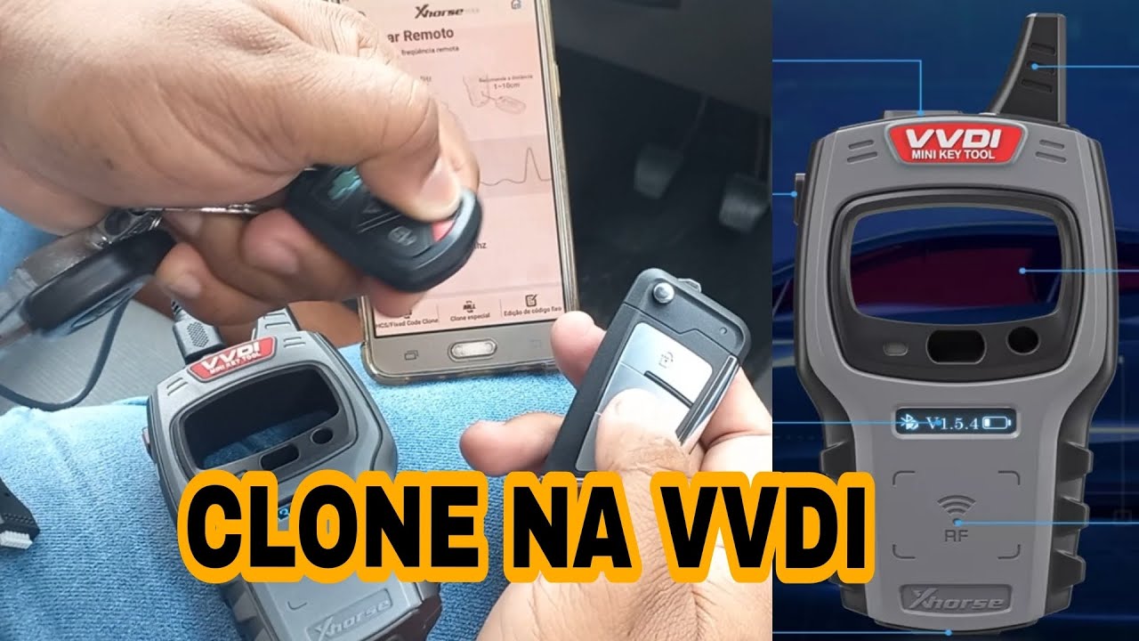 Como Clonar Telecomandos na VVDI #vvdi
