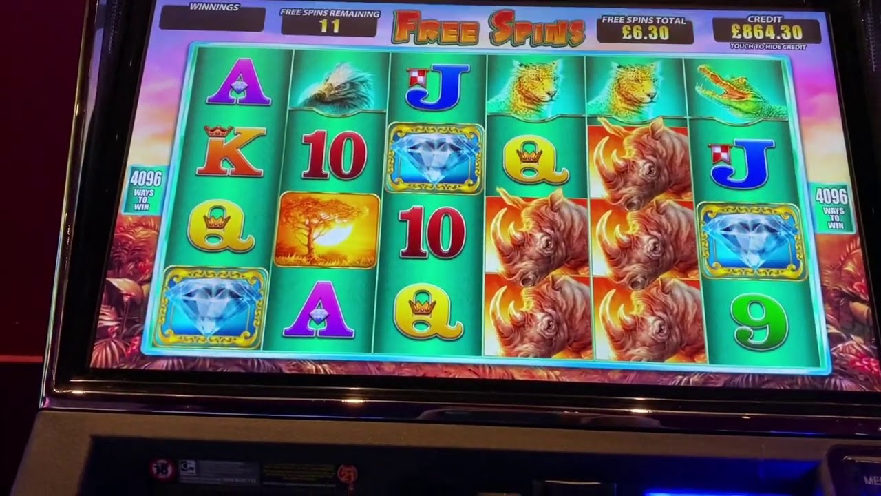 £500 slots . Raging rhino , hula hula. , kings honour and more