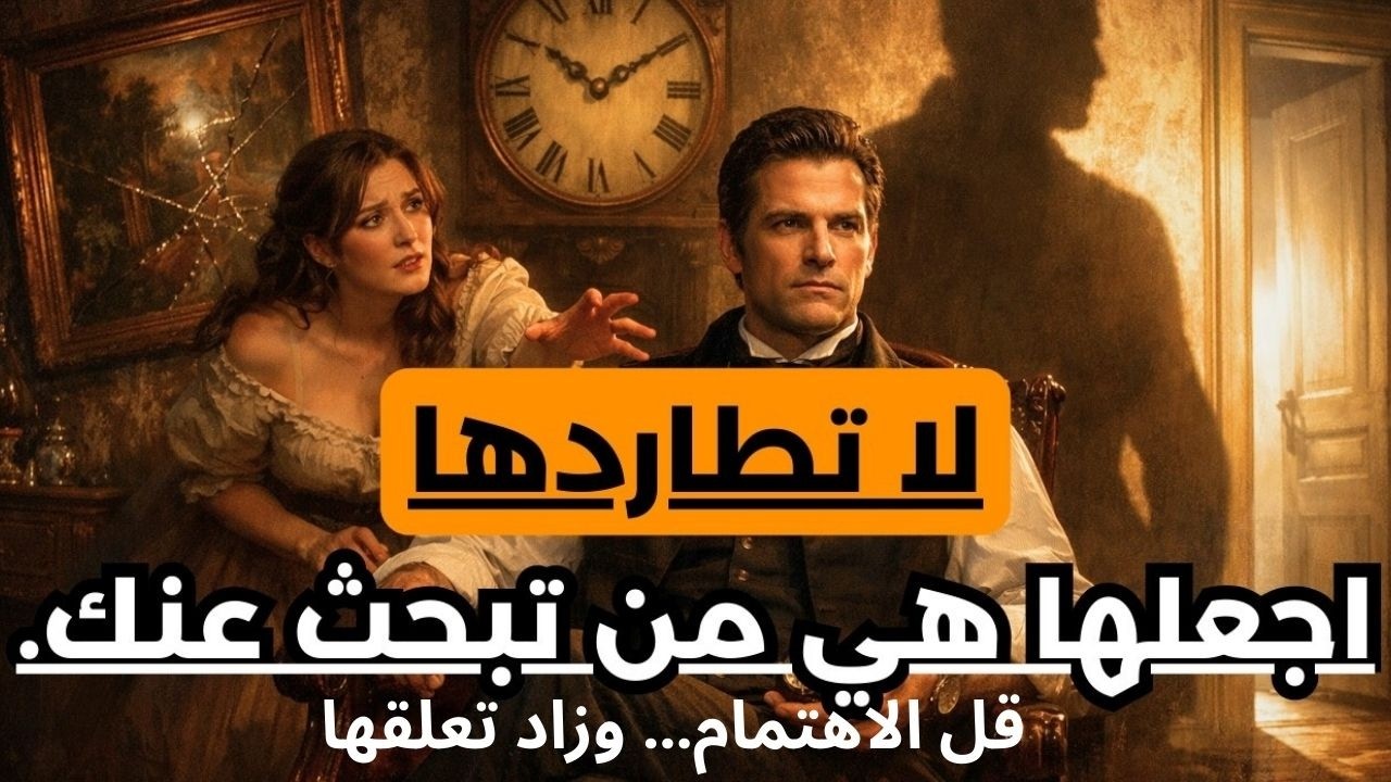 مفارقة السعي: لماذا كلما قلّ اهتمامك… زاد تعلّقها بك؟ | لا تريد النساء أن تعرفه..