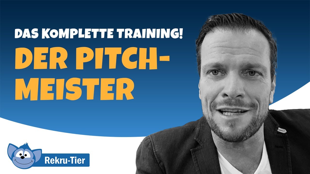 Der Pitchmeister - Dein Weg zur perfekten Elevator Pitch (🔥mit vielen Beispielen)!