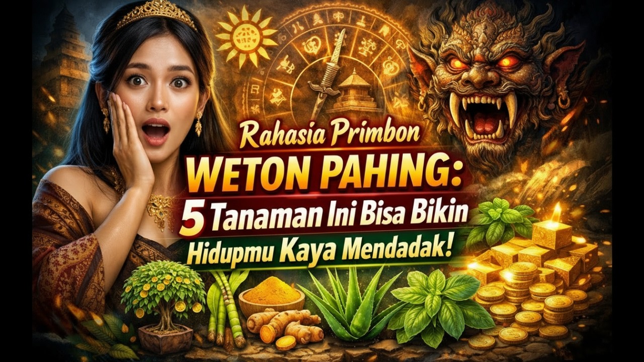 Rahasia Primbon‼️ WETON PAHING, 5 Tanaman Ini Bisa Bikin Hidupmu Kaya Mendadak