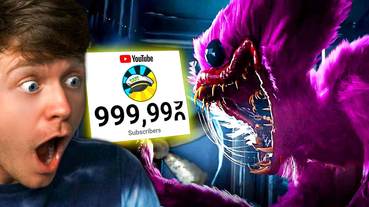 LIVE - 1 MILLION SUBSCRIBER COUNTDOWN + POPPY PLAYTIME CHAPTER 4! (Full Game)