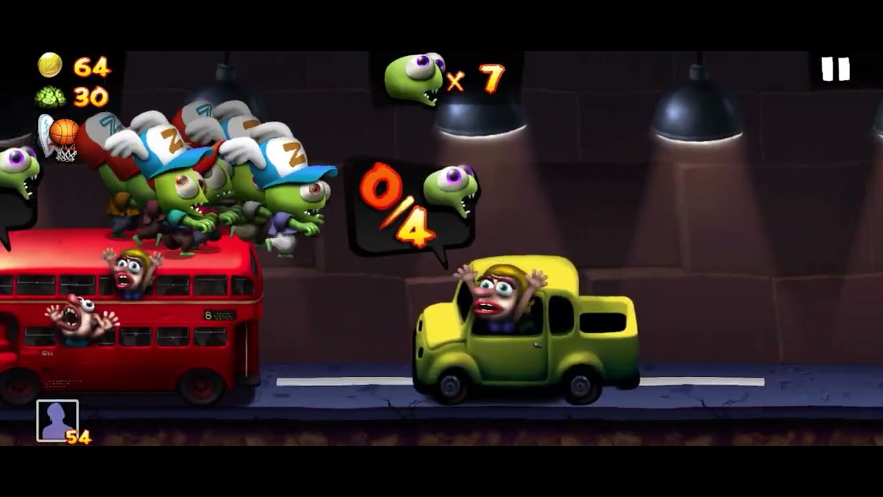 Zombie Tsunami Part 6 (Terminó desbloqueando el Escenario del Monte Rushmore)