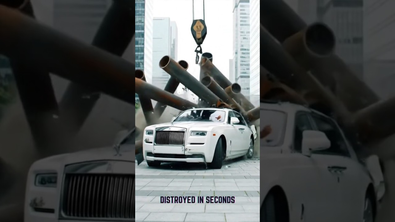 This Luxury Car Was DESTROYED in 2 Seconds 😱💥 | You Won&rsquo;t Believe What Happened! #shorts #viralvideo