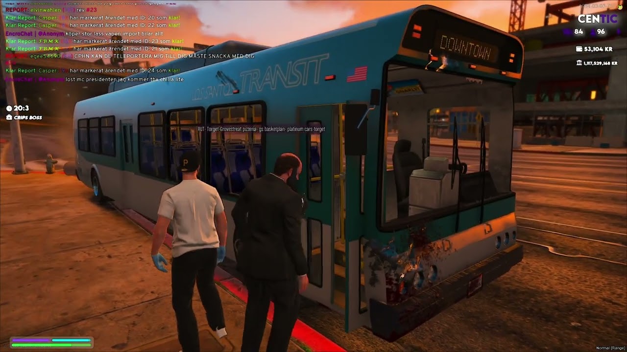 Busschaufför Centic Rp!