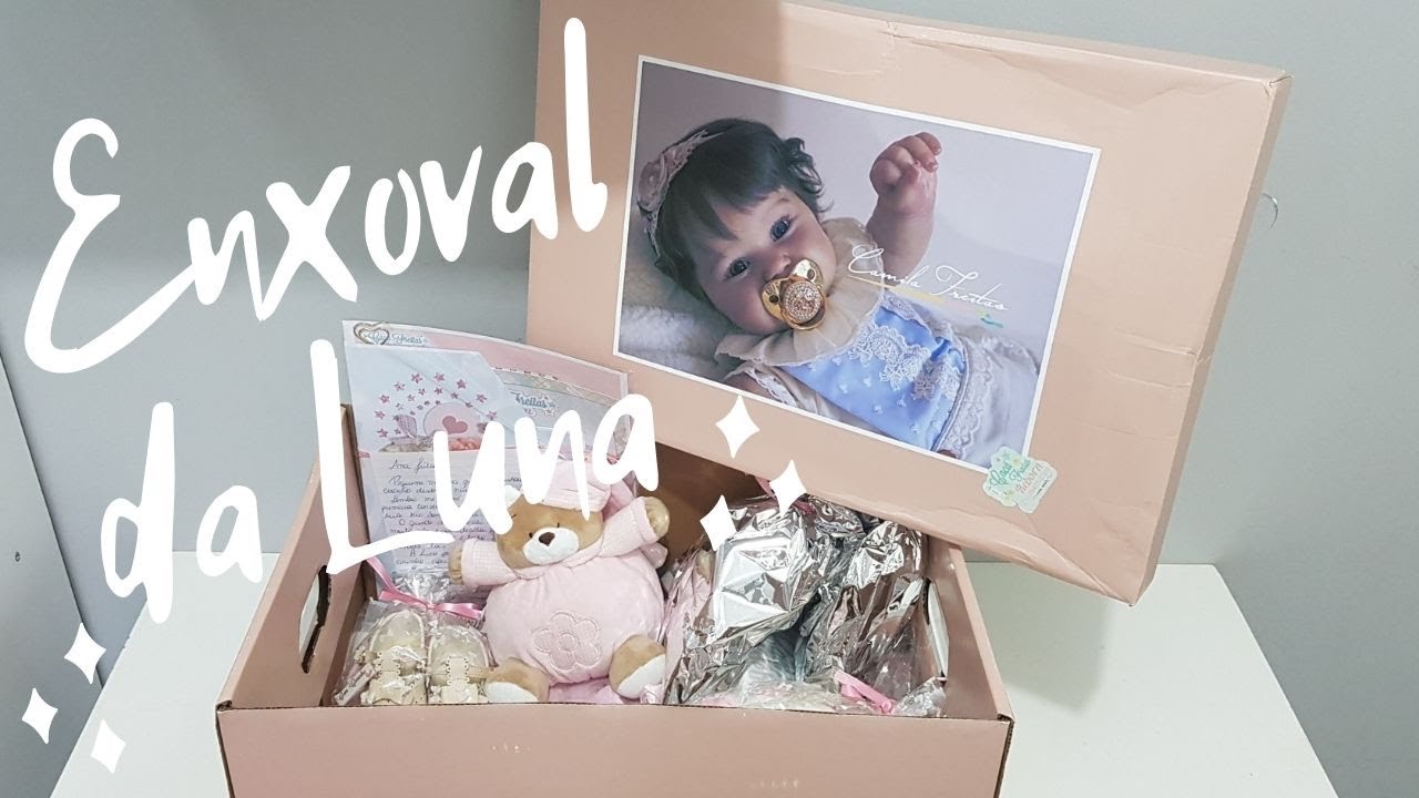 ENXOVAL COMPLETO DA MINHA BEBÊ REBORN LUNA - Mostrei tudo!