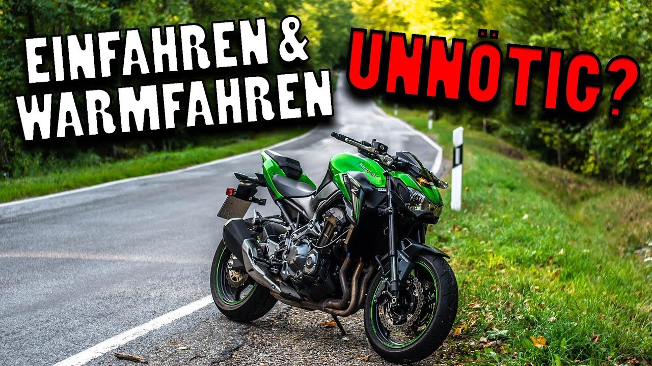 Muss man ein Motorrad Einfahren & Warmfahren? | Meine Meinung