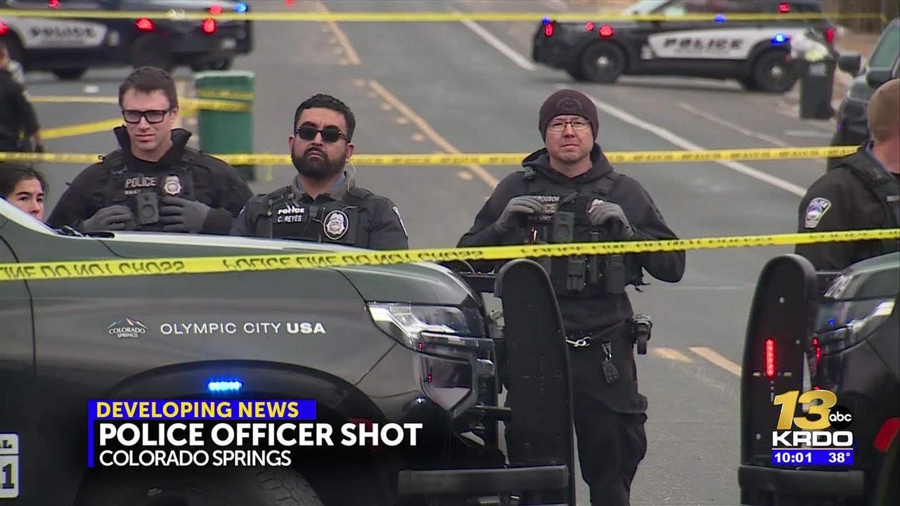 Officer and suspect injured in shooting in Colorado Springs