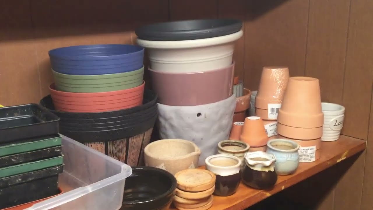 A tour of my Garden Supply Closet - ideas for organizing your garden supplies