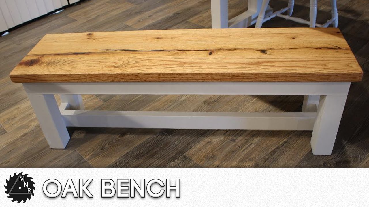 Rustic Oak Bench
