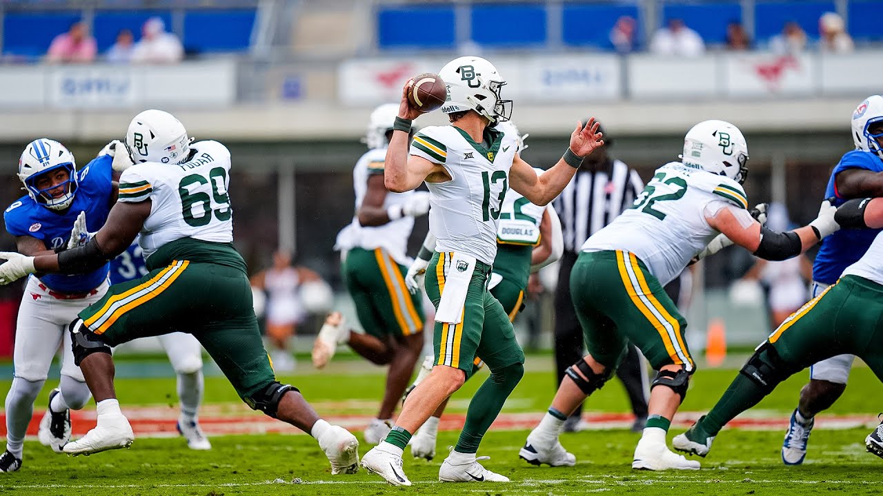 Baylor Football: Sawyer Robertson Highlights at SMU | September 6, 2025