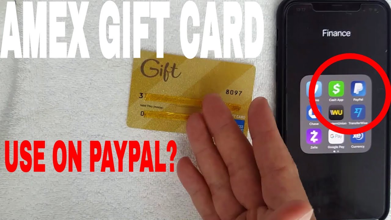 ✅  Can You Use American Express AMEX Gift Card On Paypal? 🔴