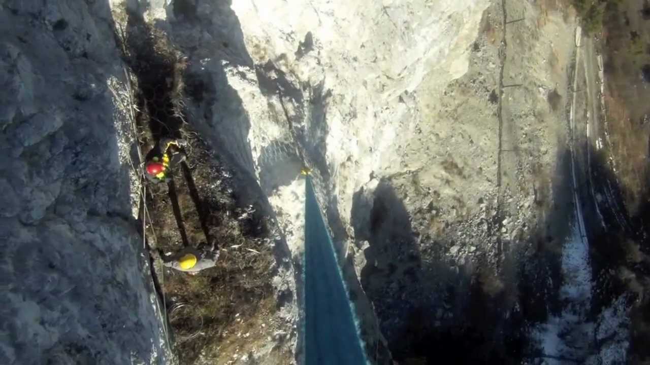 Elimast Lavoro Aereo Rocca d'Anfo - febbraio 2012
