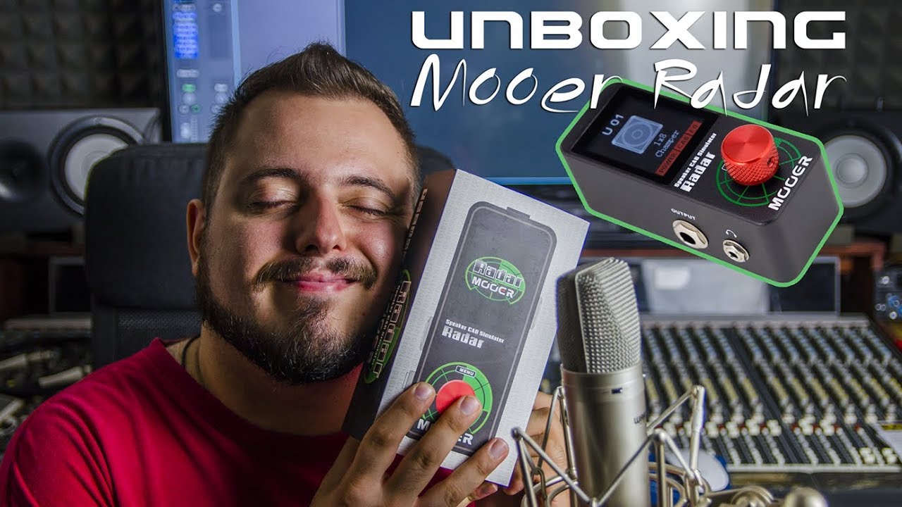 #UNBOXING MOOER RADAR - Tuscia Recording Studio