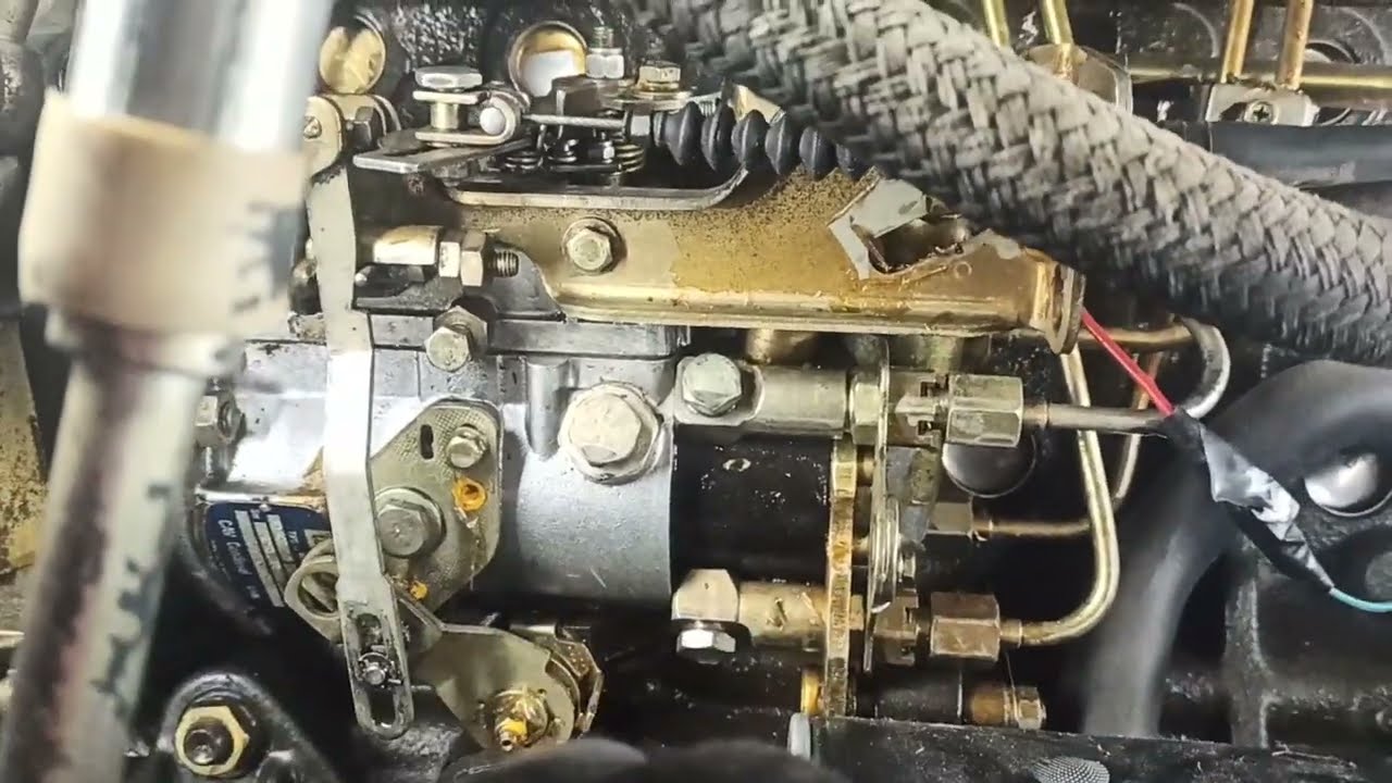 COMO REPARAR PERDIDA DE GASOIL POR MENOS DE 1€ EN LA BOMBA DEL MOTOR NISSAN A4.28 TURBO