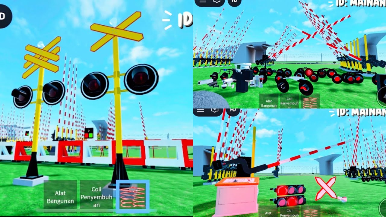 BDCI LAGII CUYYYY‼️😎 MAP : RAILROAD CROSSING INDONESIA (BDCI IRC) GAME ROBLOX