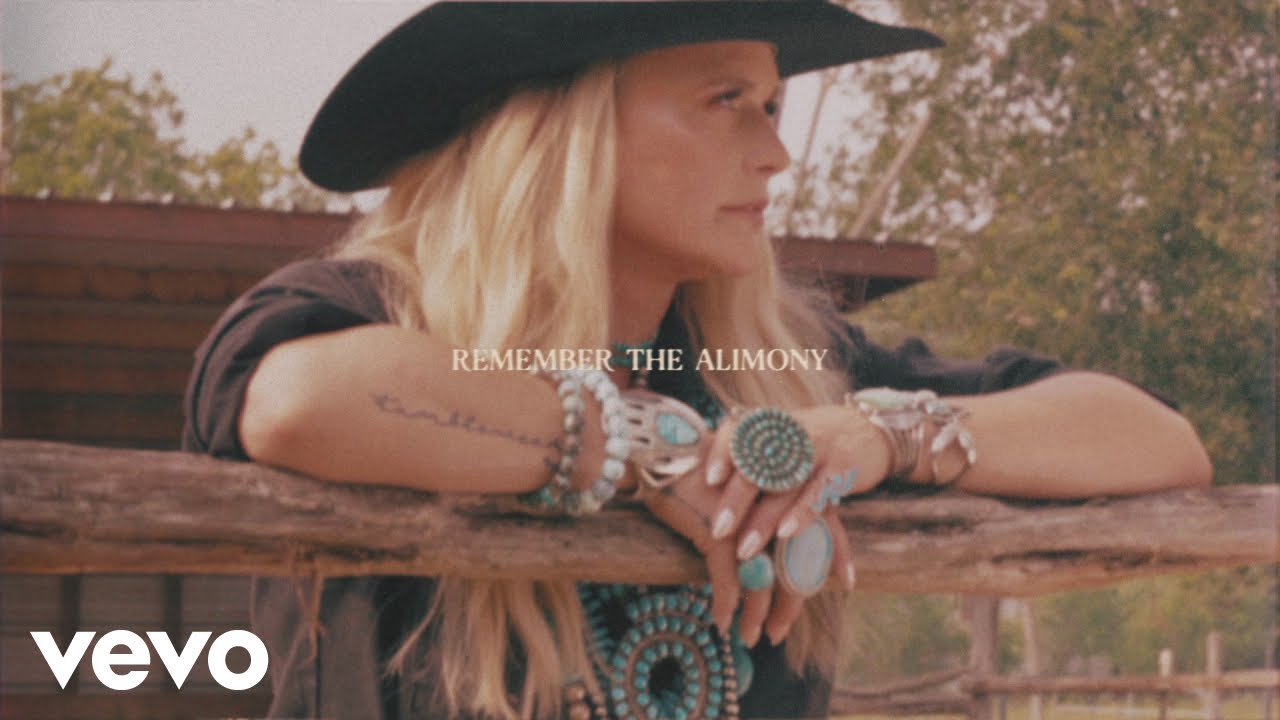 Miranda Lambert - Alimony (Lyric Video)