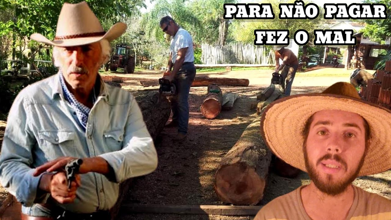 A Covardia que um Fazendeiro fez a 3 trabalhadores no Mato Grosso.. Causos da Vida Real
