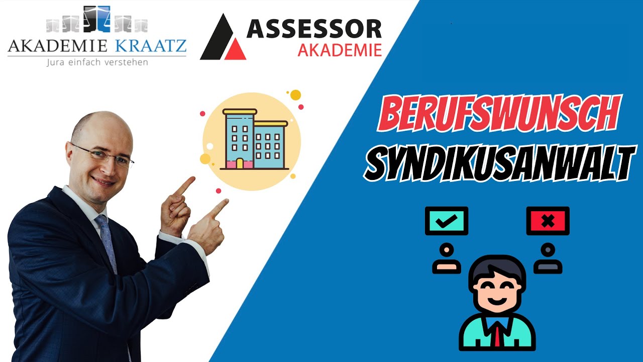 Berufswunsch: Syndikusanwalt