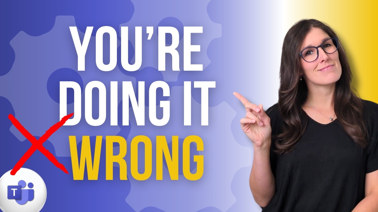 5 Microsoft Teams Setup MISTAKES That You're Probably Making