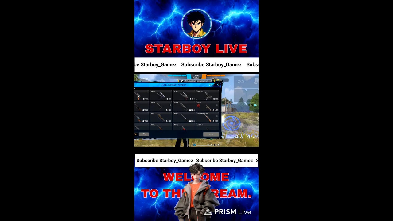 StarBoy is live Id Check and reactions 😍