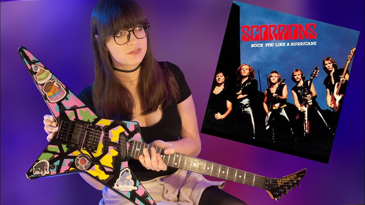 Rock You Like a Hurricane solo - Scorpions cover