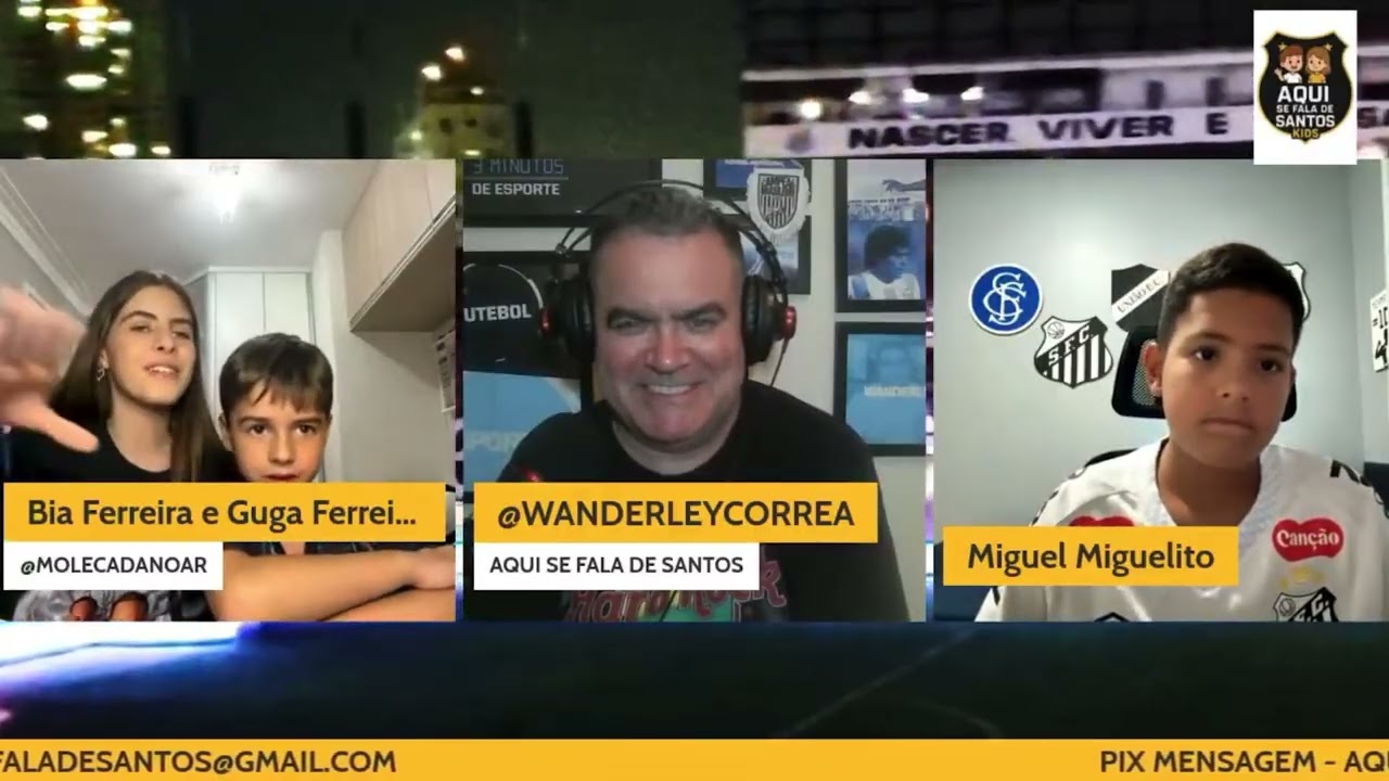 Aqui se Fala de Santos Kids - O Santos sendo Santos