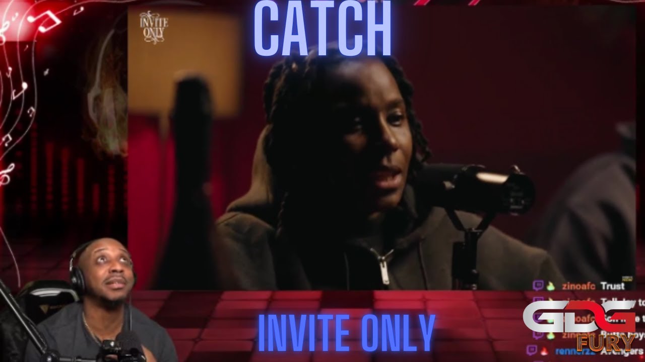 AMERICAN Reacts to CATCH | INVITE ONLY [FREESTYLE]