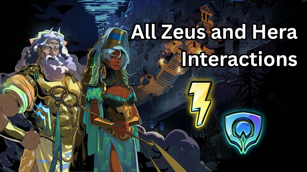 All Zeus and Hera Interactions - Hades II