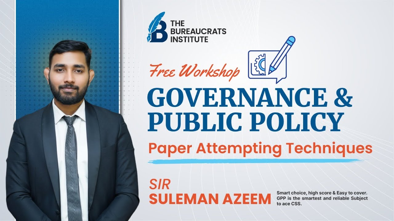 GPP Paper Presentation Techniques | CSS | Sir Suleman Azeem | TBI