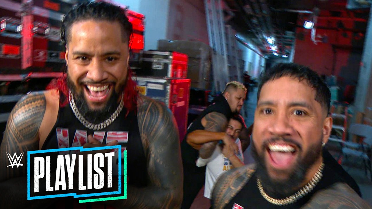 Хаос за кулисами! Суперзвёзды дерутся за кулисами: плейлист WWE